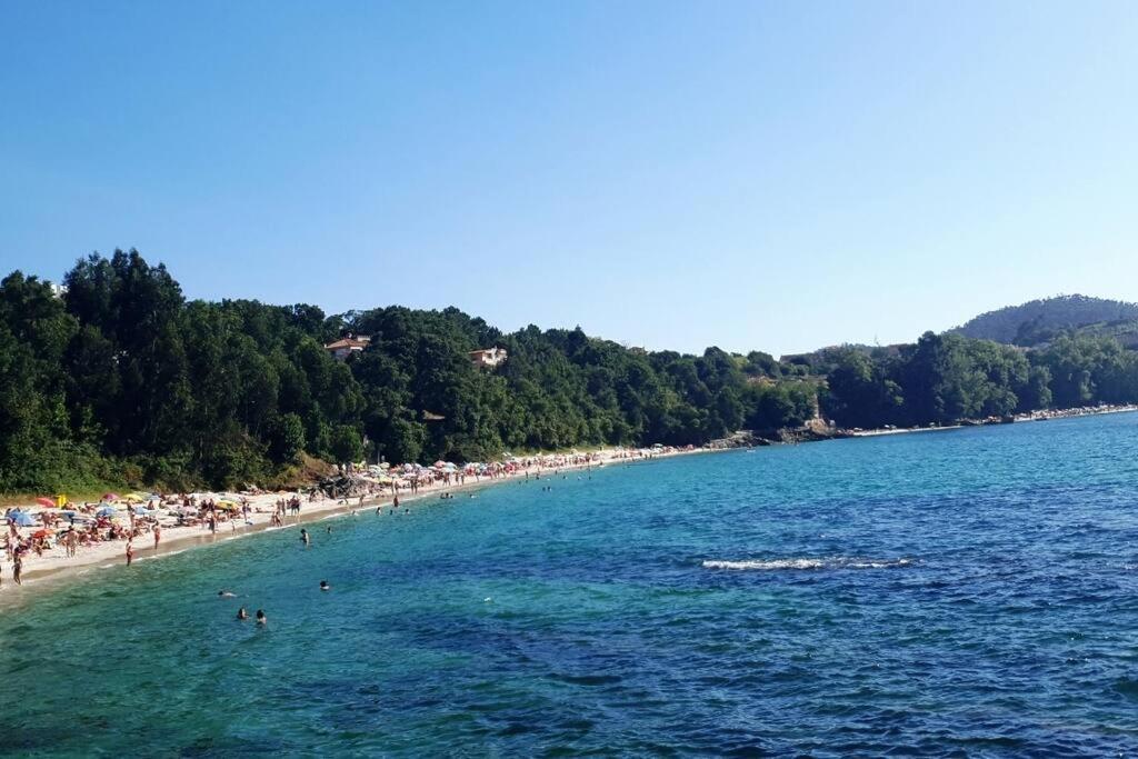 Piso Vistas Al Mar 2. Playa Aguete. Rias Baixas Lägenhet Marín Exteriör bild